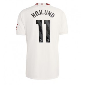 Maillot de foot Manchester United Rasmus Hojlund #11 Troisième 2023-24 Manches Courte